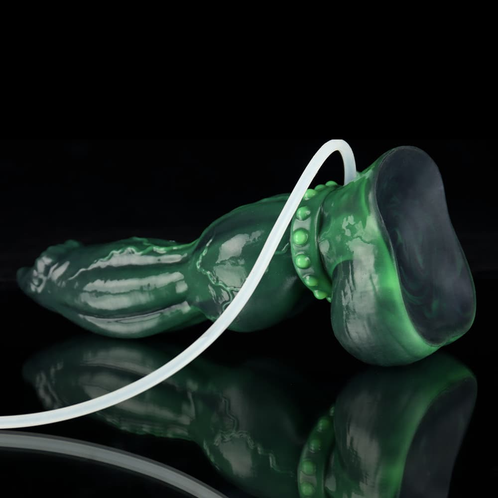 グリーンヴェノムデザインの射精ディルド