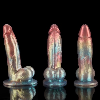 多色輝きの紳士風ディルド