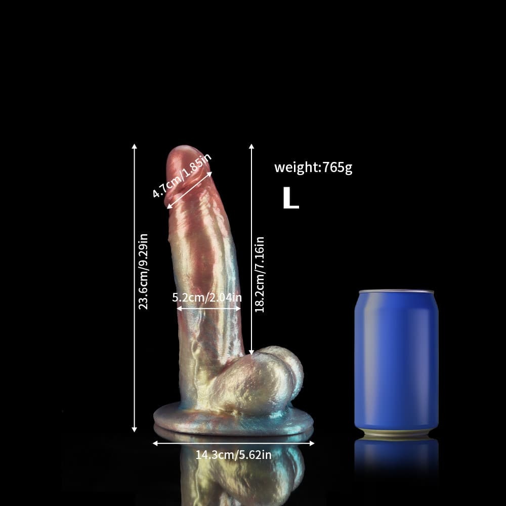 多色輝きの紳士風ディルド