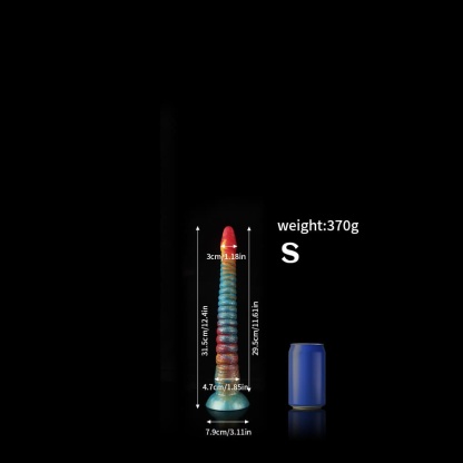 多彩なグラデーションで彩られたタコ風ディルド