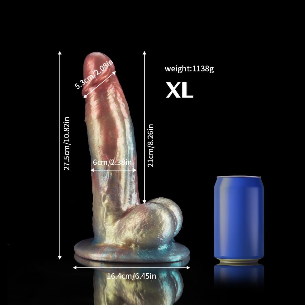 多色輝きの紳士風ディルド