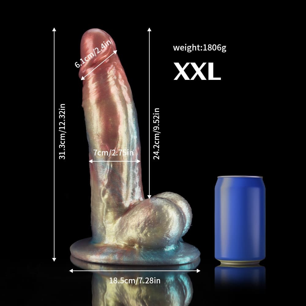 多色輝きの紳士風ディルド