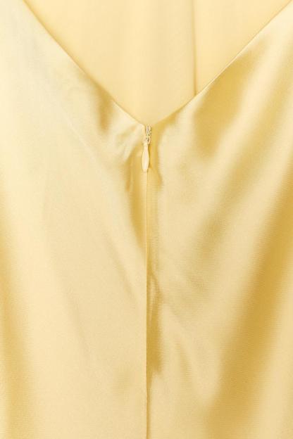 Satin Backless Midi Sling Dress