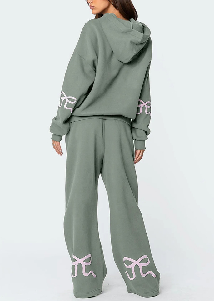 Women's Outdoor Sports Casual Loose Sweatshirt Fashion Suit