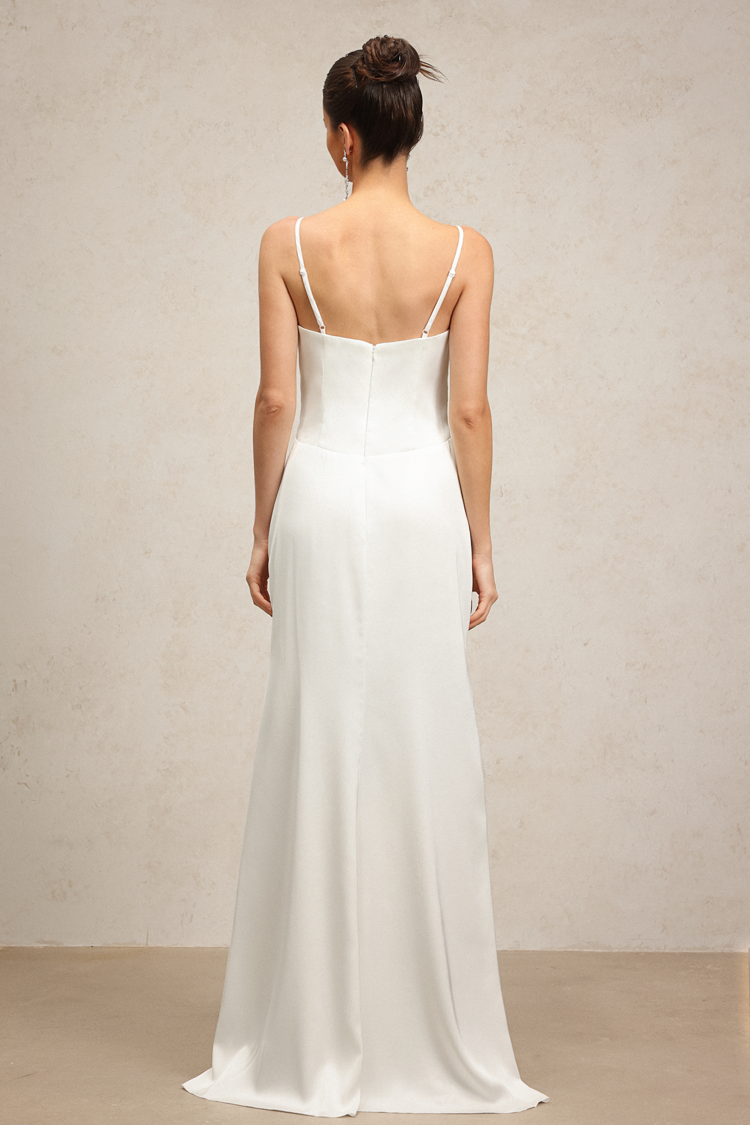 Sleeveless V-Neck Flowers Flounce Maxi Dress