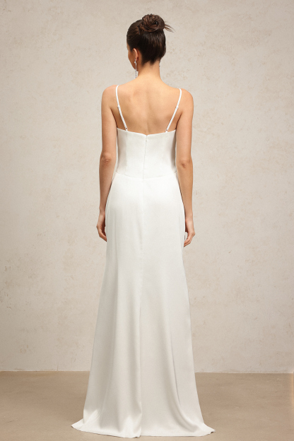 Sleeveless V-Neck Flowers Flounce Maxi Dress