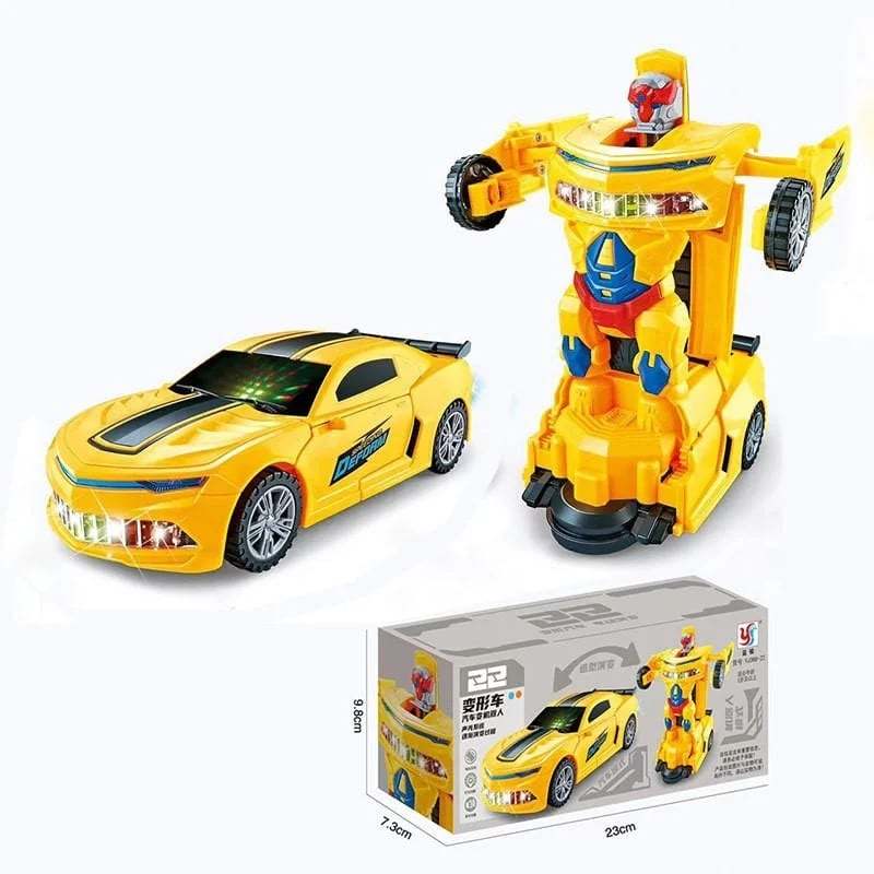 🔥HOT SALE🔥Electric Universal Deformation Police Toy Car