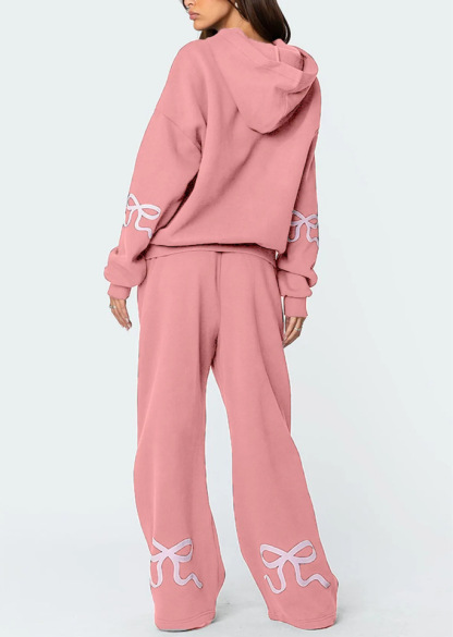 Women's Outdoor Sports Casual Loose Sweatshirt Fashion Suit