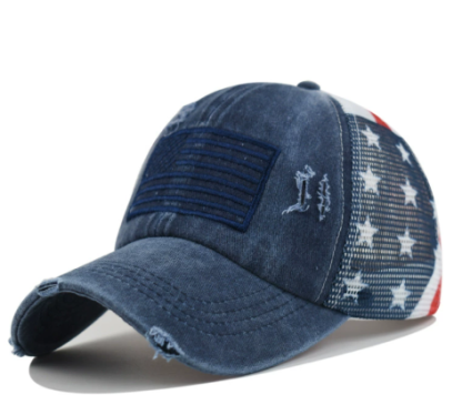 American Flag-Cap Navy