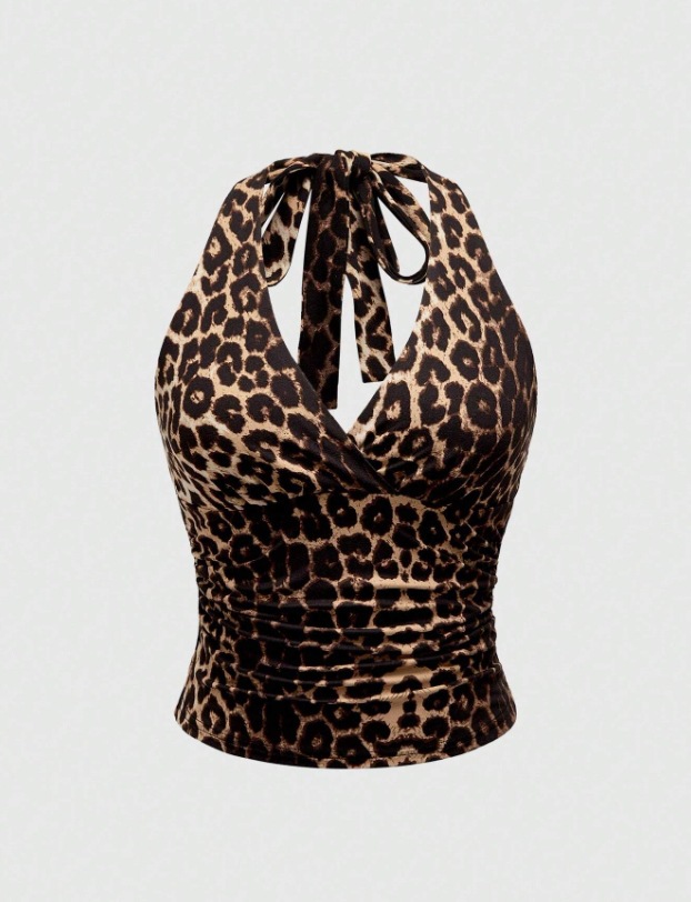 Leopard Print Vest