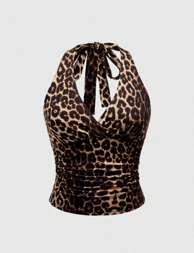 Leopard Print Vest