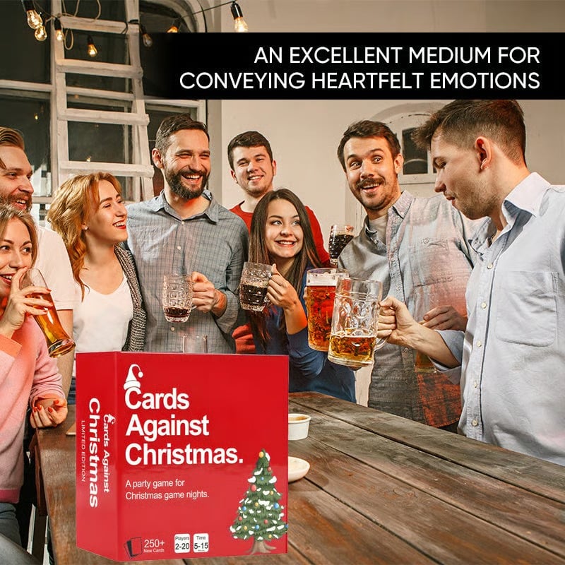 🔥Cards Against Christmas - Game for Christmas Nights