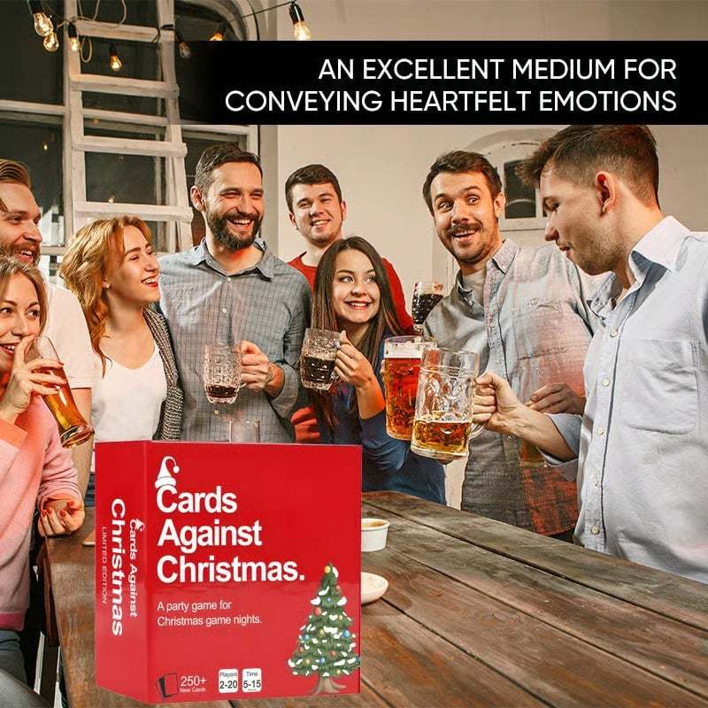 🔥Cards Against Christmas - Game for Christmas Nights