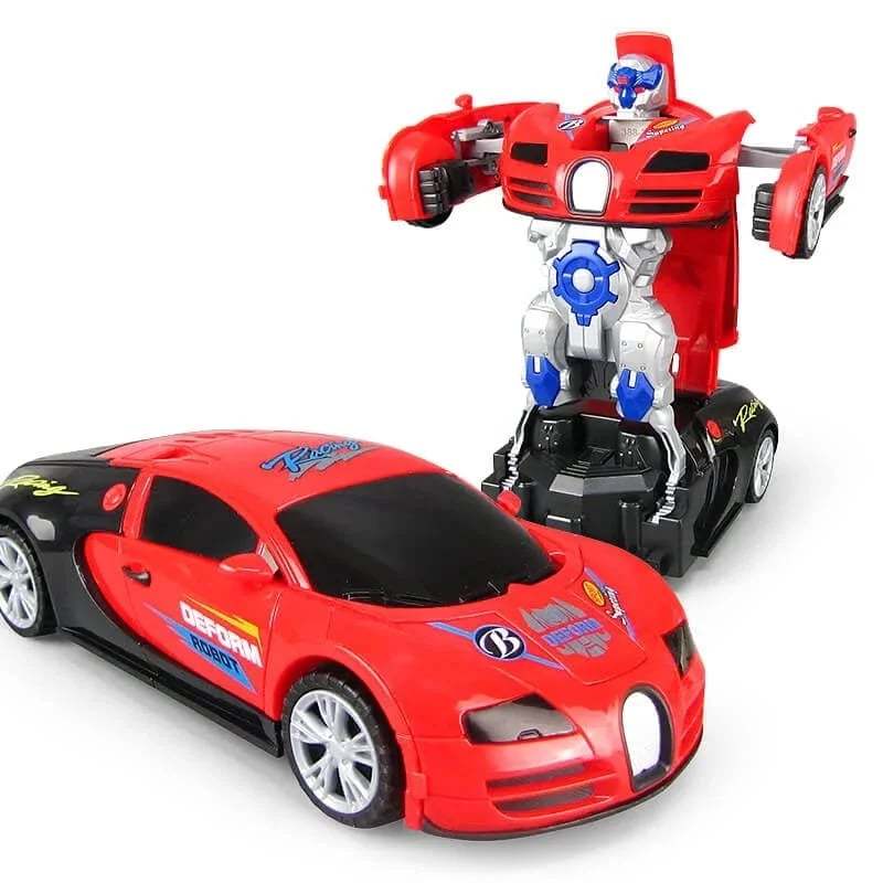 🔥HOT SALE🔥Electric Universal Deformation Police Toy Car
