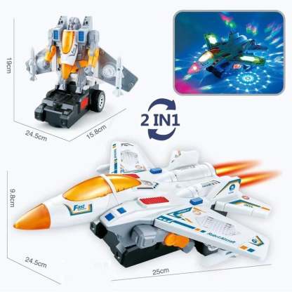 🔥HOT SALE🔥Electric Universal Deformation Police Toy Car