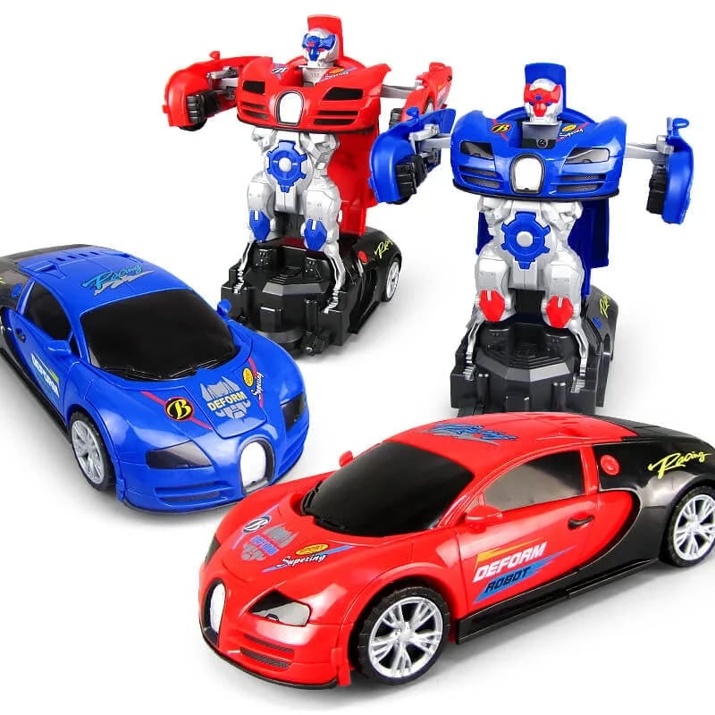 🔥HOT SALE🔥Electric Universal Deformation Police Toy Car