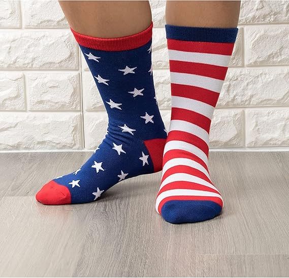 American Flag Socks