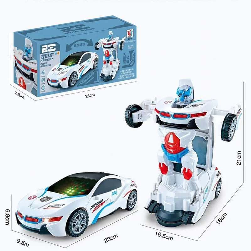 🔥HOT SALE🔥Electric Universal Deformation Police Toy Car