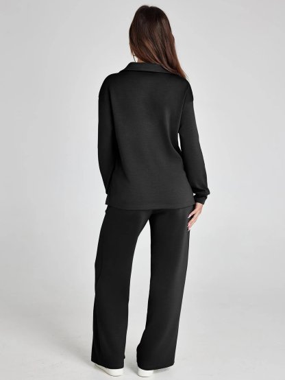 Women's Fall Transition 2-Piece Set - Breathable & Wrinkle Resistant Sweatsuits Sets