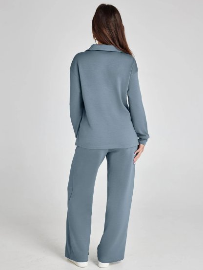 Women's Fall Transition 2-Piece Set - Breathable & Wrinkle Resistant Sweatsuits Sets