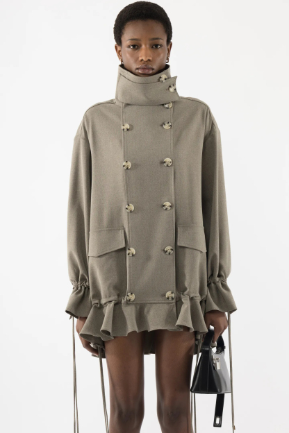 Frill Jacket Dress