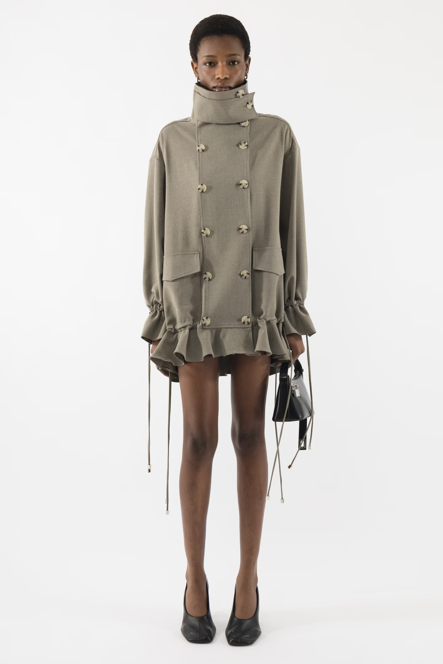 Frill Jacket Dress