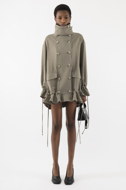 Frill Jacket Dress