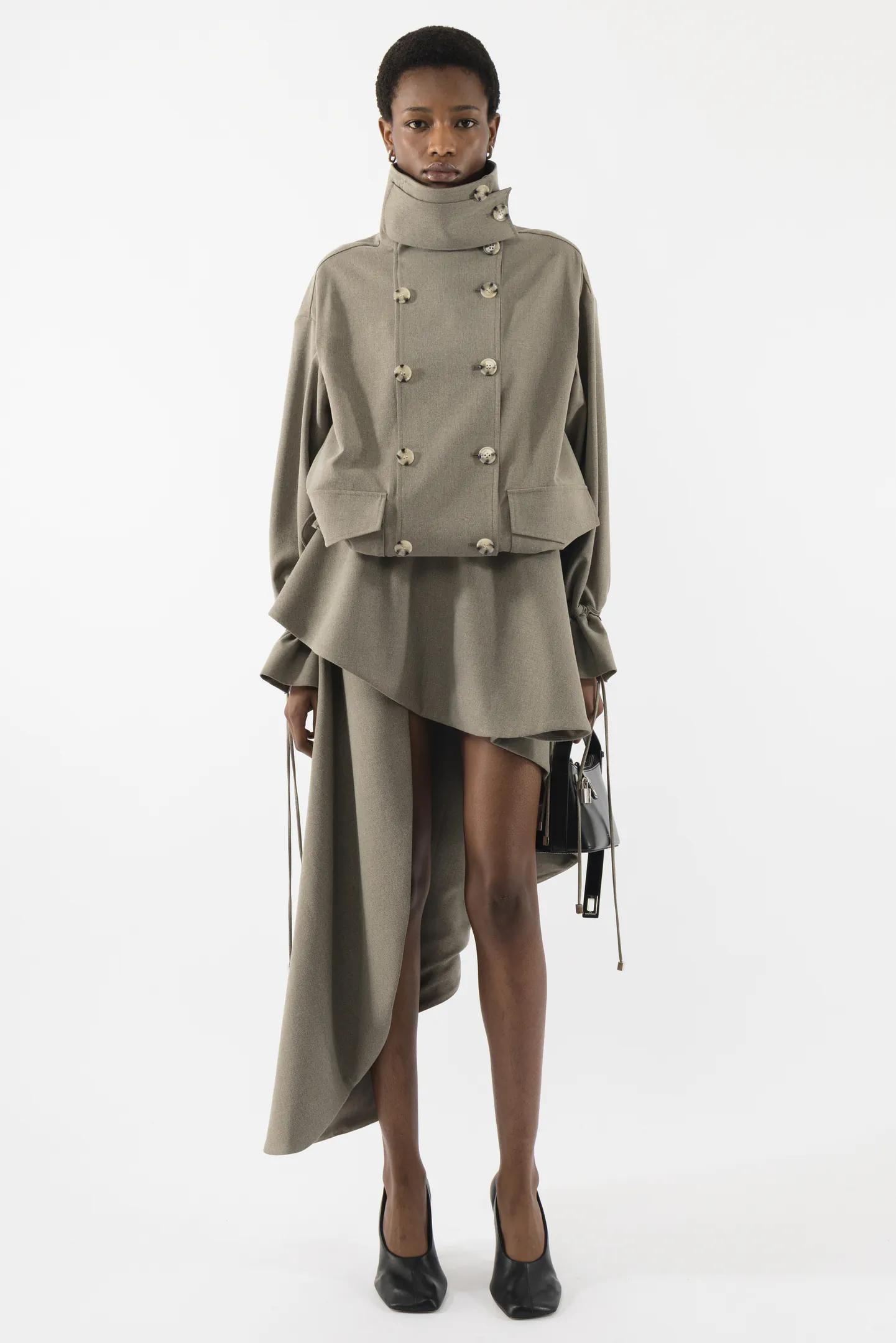 Frill Jacket Dress