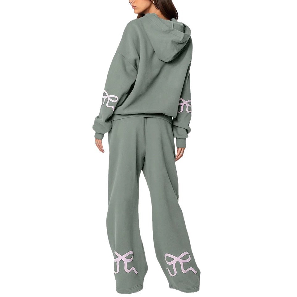 Women's Outdoor Sports Casual Loose Sweatshirt Fashion Suit