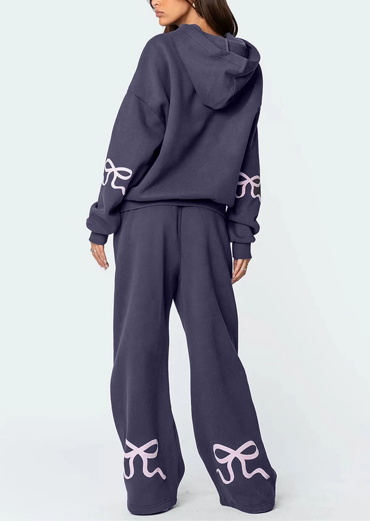 Women's Outdoor Sports Casual Loose Sweatshirt Fashion Suit