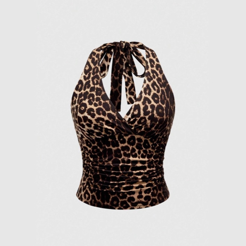 Leopard Print Vest