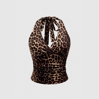 Leopard Print Vest