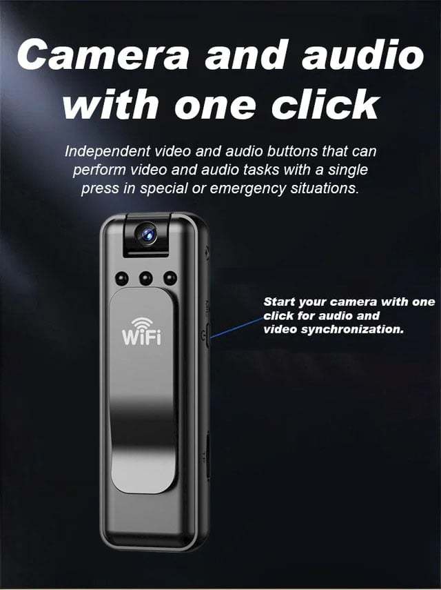 Infrared night vision portable recorder