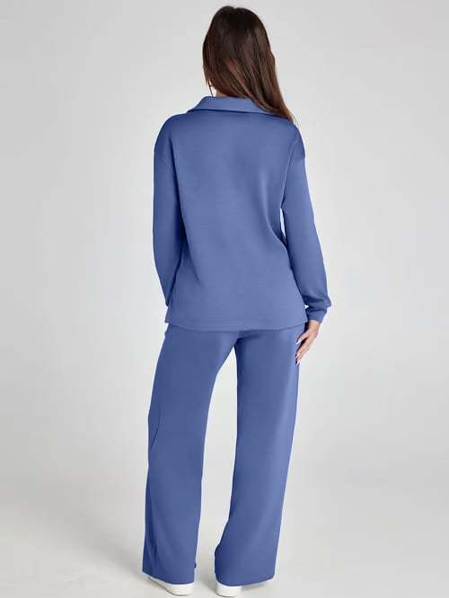 Women's Fall Transition 2-Piece Set - Breathable & Wrinkle Resistant Sweatsuits Sets