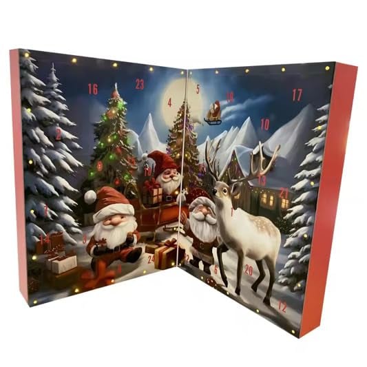 🎅Christmas Gnome Countdown Calendar 2025🥰