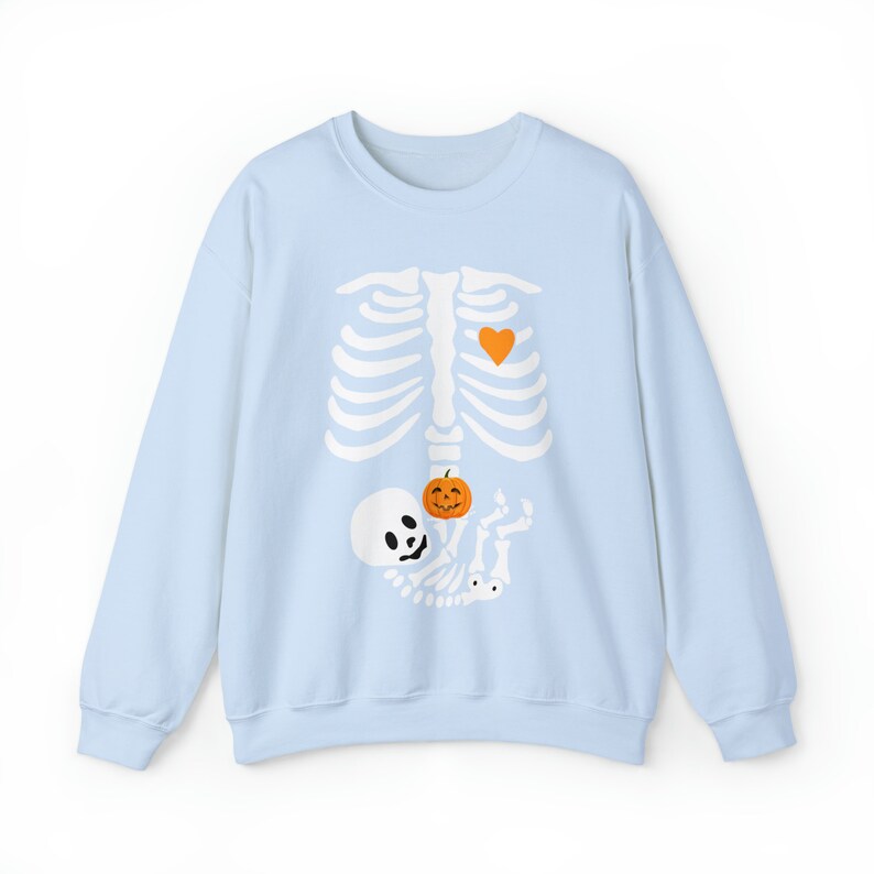 🎃Halloween Skull Sweatshirt, 2025 Newborn Maternity Shirt, Mom Sweater