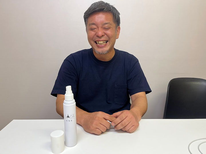 疲れた状態でもシャワーを浴びた後さっと顔にスプレーして、軽く伸ばして終了。