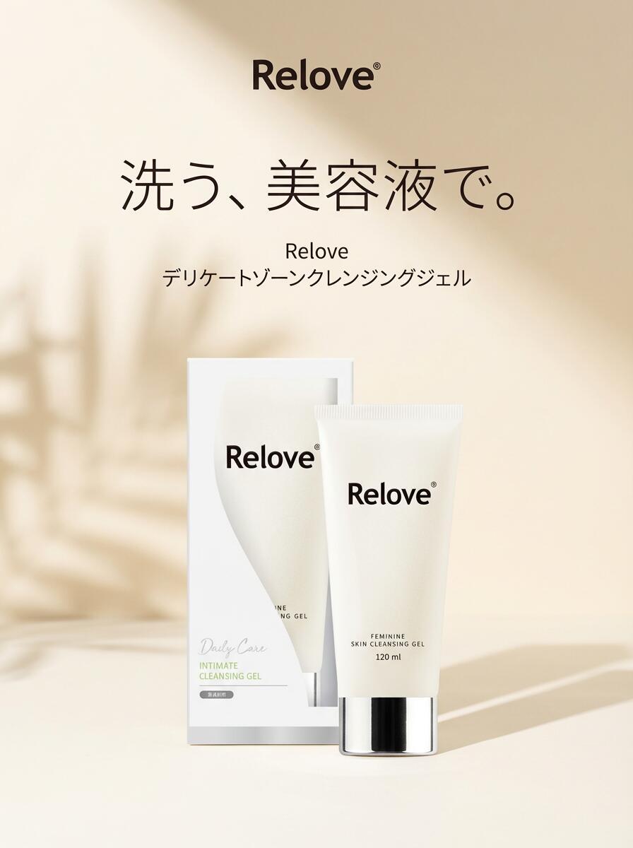 Relove デリケケートゾーン用クレンジングジェル【選べる2タイプ】