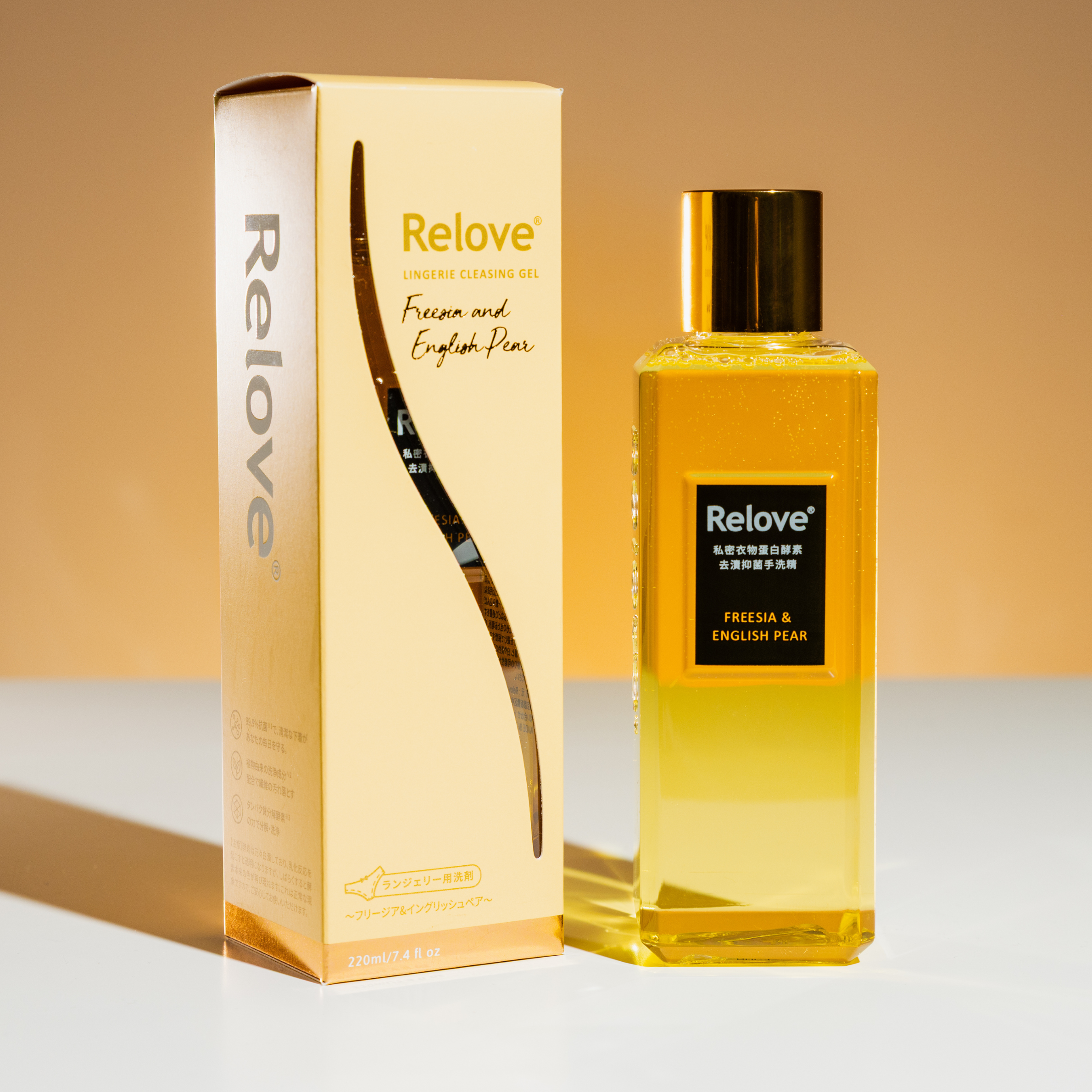 Relove ランジェリーウォッシュ220ml_フリージア&イングリッシュペア