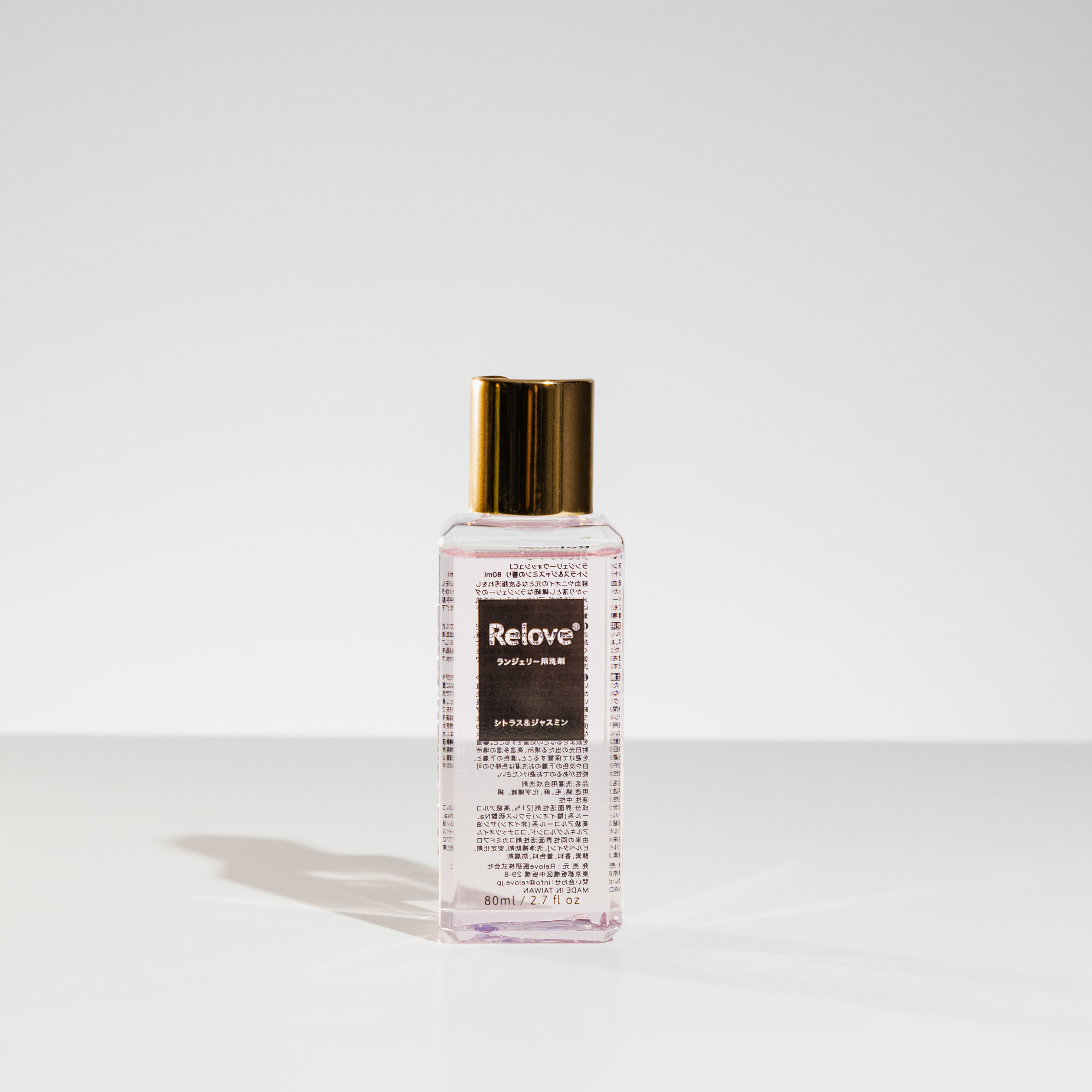 Relove ランジェリーウォッシュ【シトラス&ジャスミンの香り】80mL