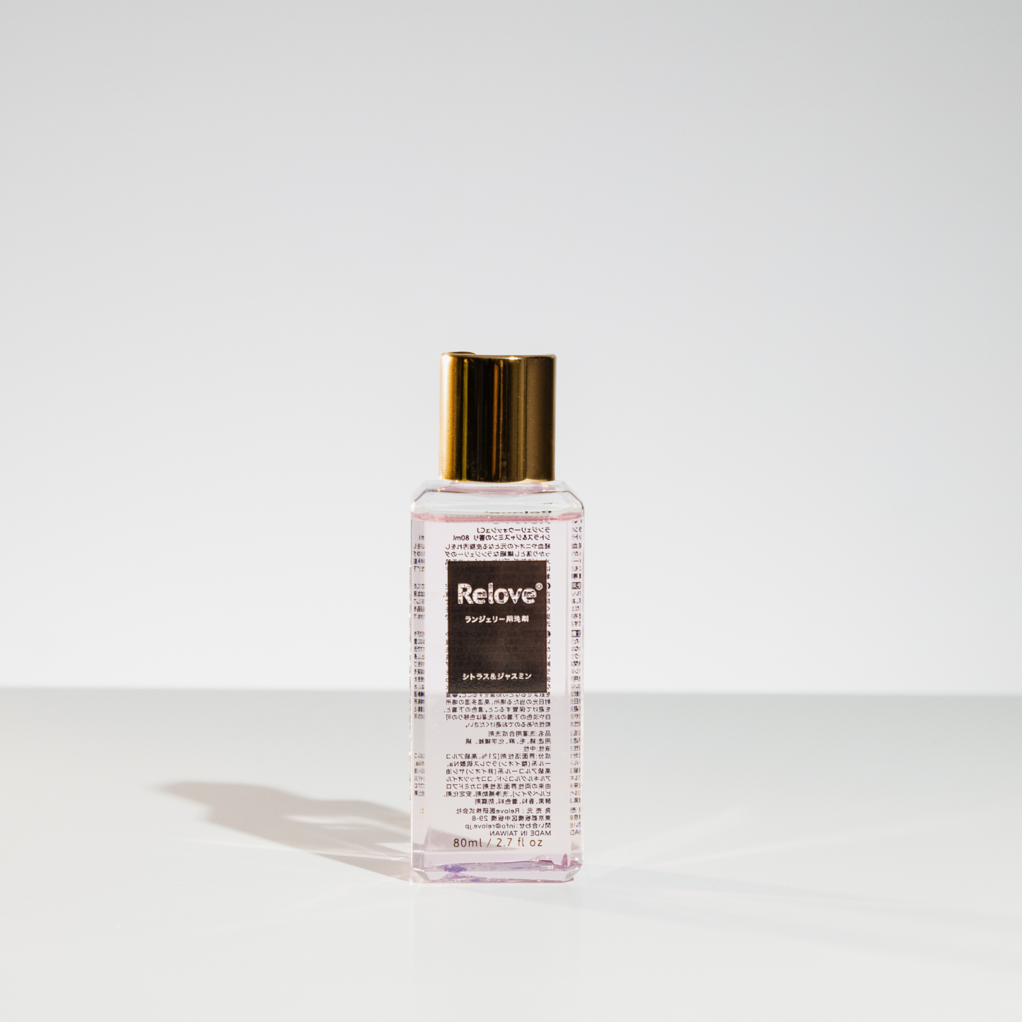 Relove ランジェリーウォッシュ【シトラス&ジャスミンの香り】80mL