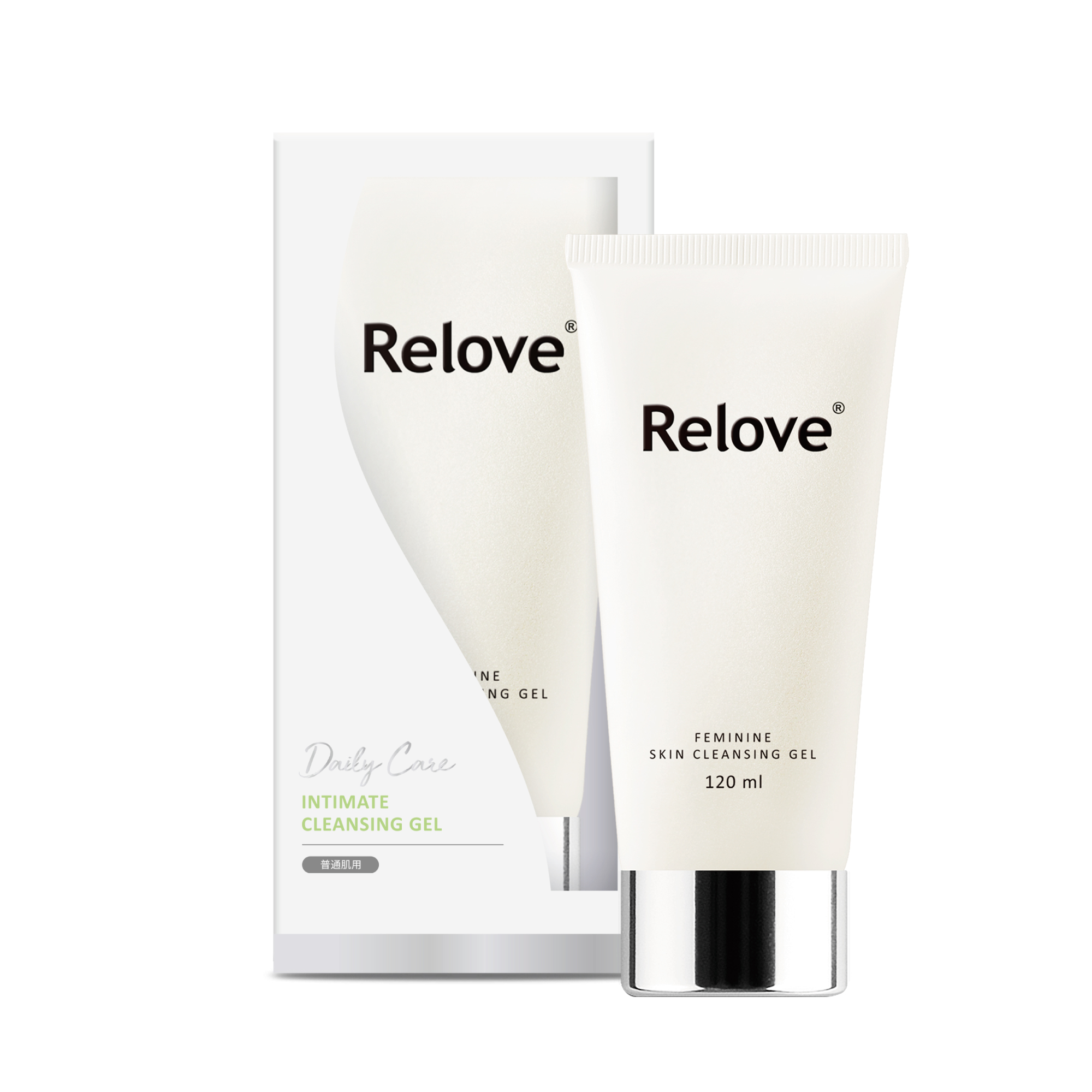 Relove デリケートゾーンクレンジングジェル　＜クール＞グリーンティーの香り  120ml