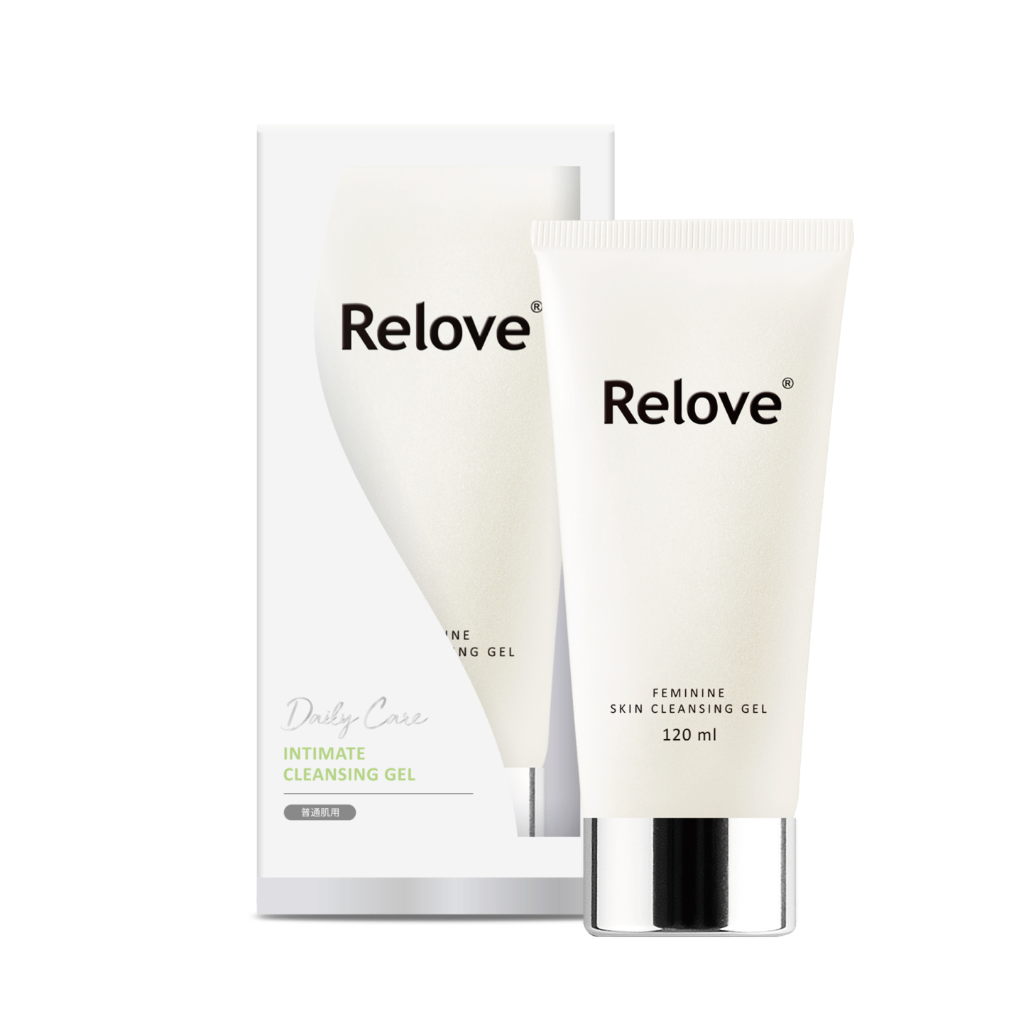 Relove デリケートゾーンクレンジングジェル　＜クール＞グリーンティーの香り  120ml
