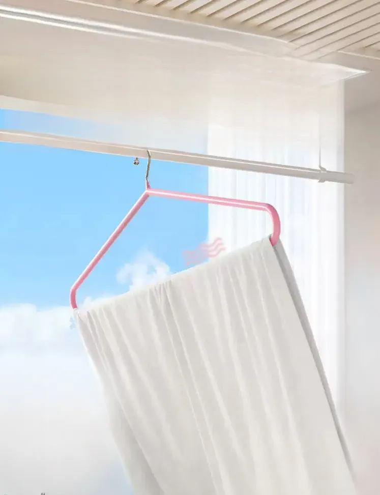 【ตากผ้าได้ไม่ต้องกังวล】ไม้แขวนเสื้อขนาดใหญ่พิเศษ