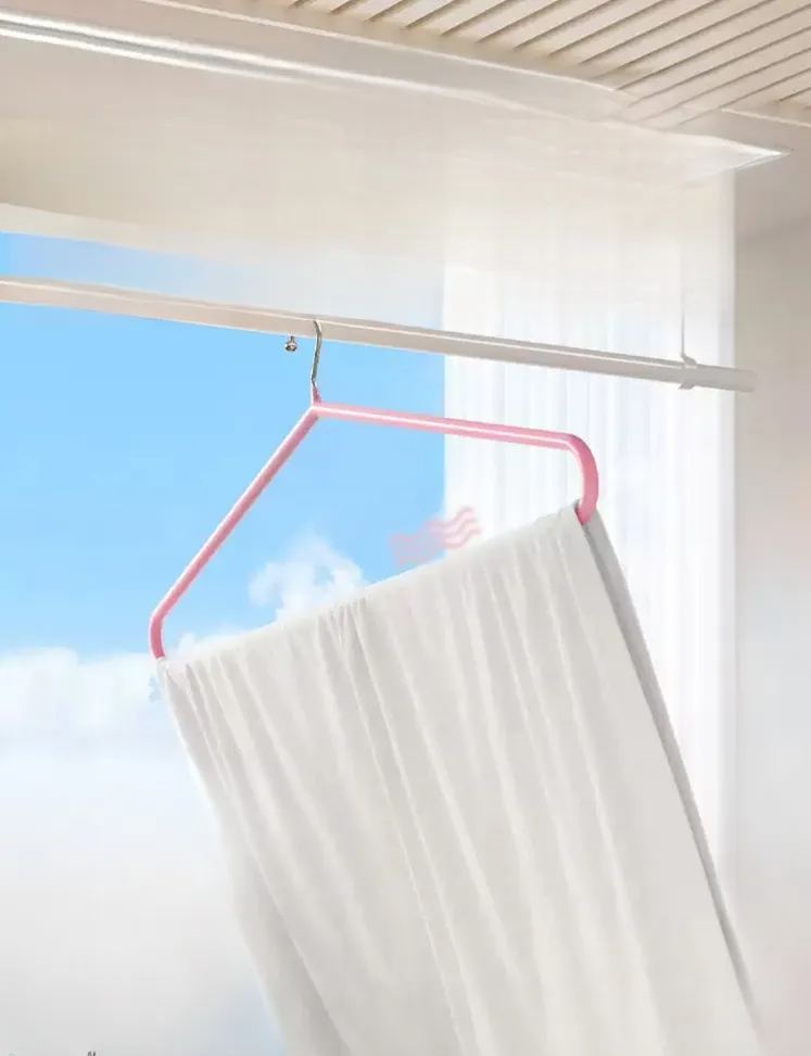 【ตากผ้าได้ไม่ต้องกังวล】ไม้แขวนเสื้อขนาดใหญ่พิเศษ