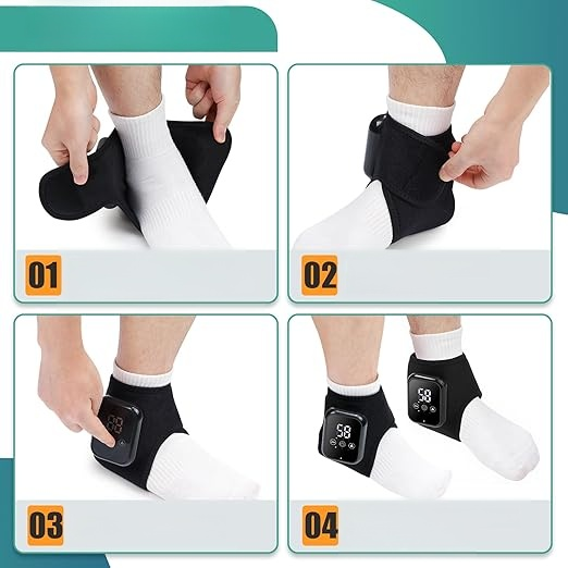 Ankle Massager Massager Rehabilitation Vibrating Massage Massage✨ Promotes recovery from exercise and joint care.