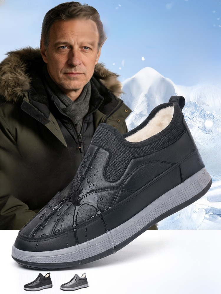 【Warm and Cold-Resistant】Slip-On 💕🍀Waterproof and wear-resistant 🍀Comfortable and versatile 🍀Perfect for any weather