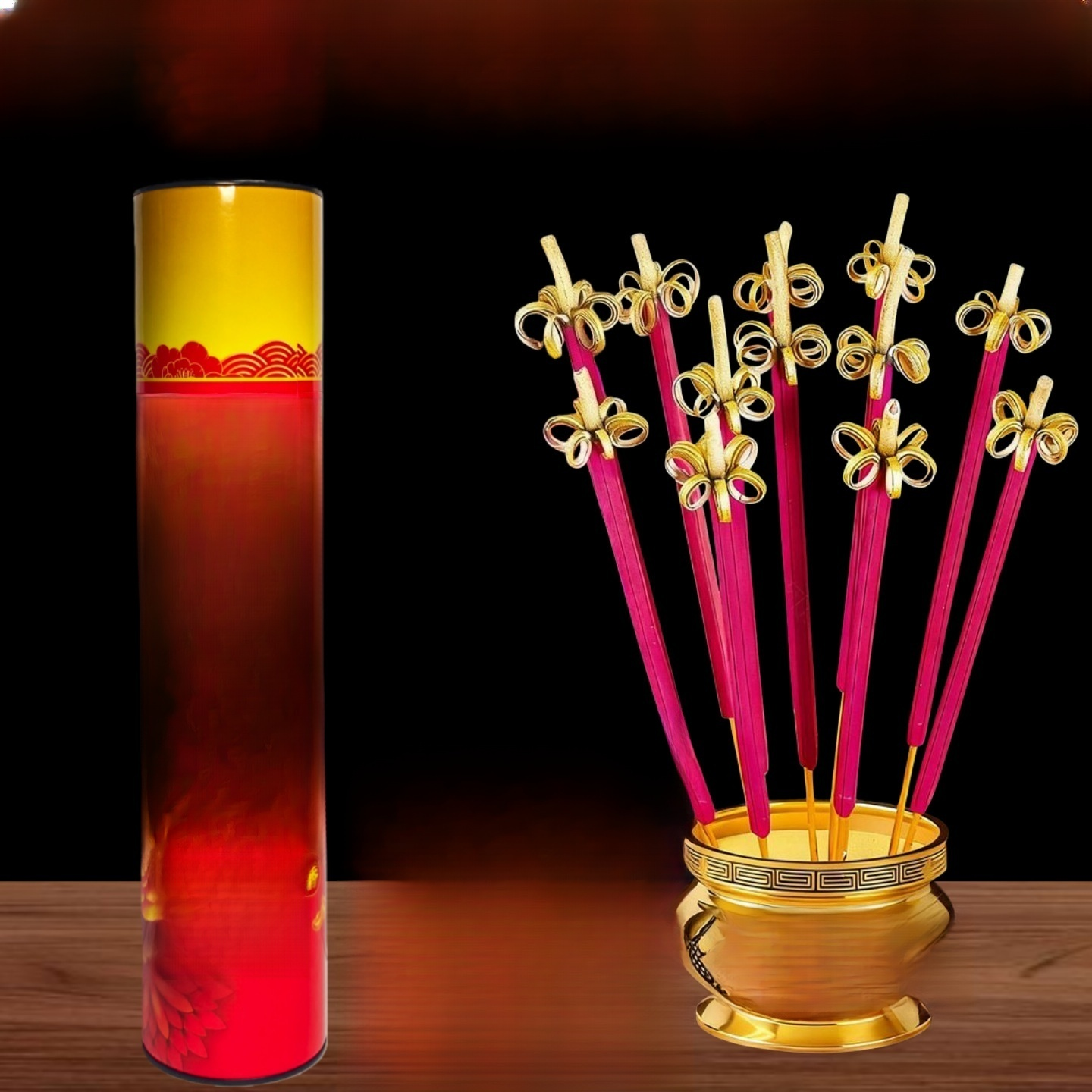 🌸 Prosperity Unsmoked Fortune Incense with Century-Old Agarwood🌿 Opens like petals when lit, soothing mind and body, aiding sleep and relaxation