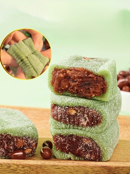 🔥Buy 1 get 1 free Sugar-Free Lotus Leaf & Red Bean Cake (Suitable for Diabetics)