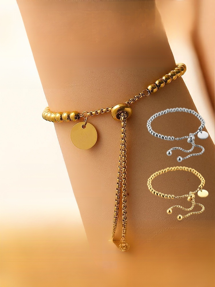 Retro Titanium Steel Round Pendant Bracelet🔥Buy 1 get 1 free